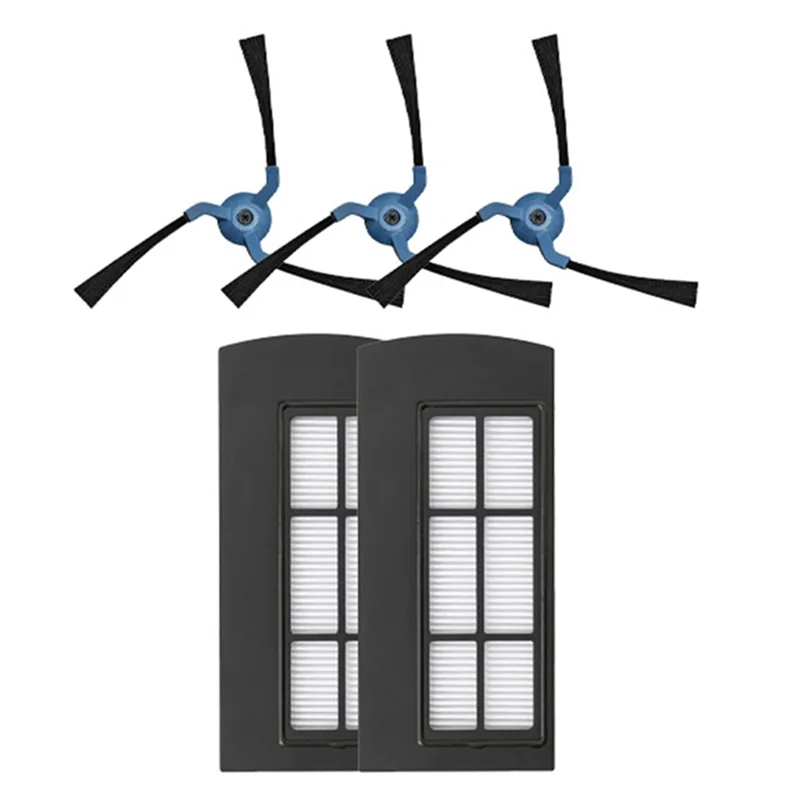 Стабиль для запасных частей Eufy X9 Pro, запасные аксессуары, боковая щетка, фильтр Hepa