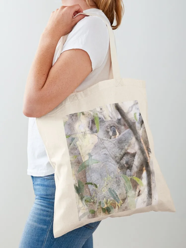 

Koala Love: Snuggle Bliss Tote Bag Women's shopping bag hand bag tote canvas shopping logo
