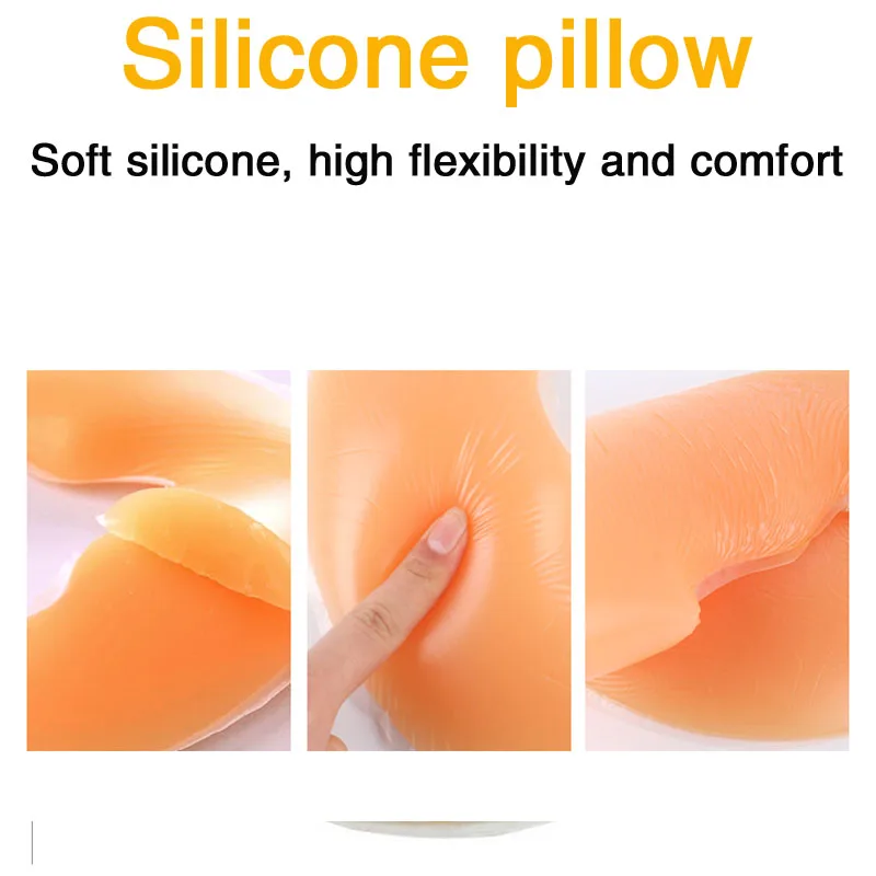 Oreiller de beauté en silicone en forme de U, coussin pour le visage, coussin pour le visage antidérapant, lit de massage, spa, produits de beauté, outils, sensuel