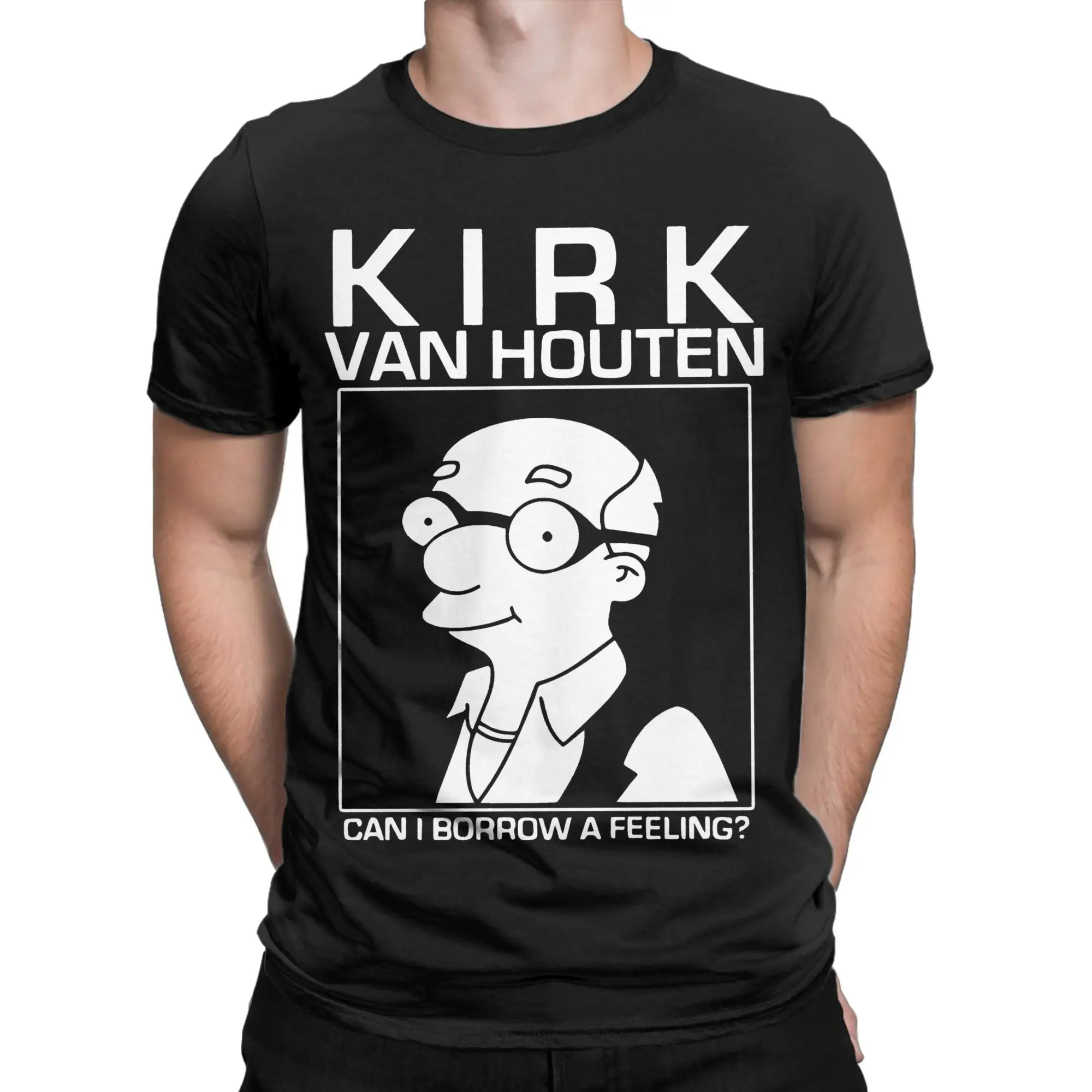 Kirk Van Houten Simpsons T-Shirts Männer Einzigartige 100% Baumwolle T-shirts O Hals Kurzarm T Shirts Grafik Tops