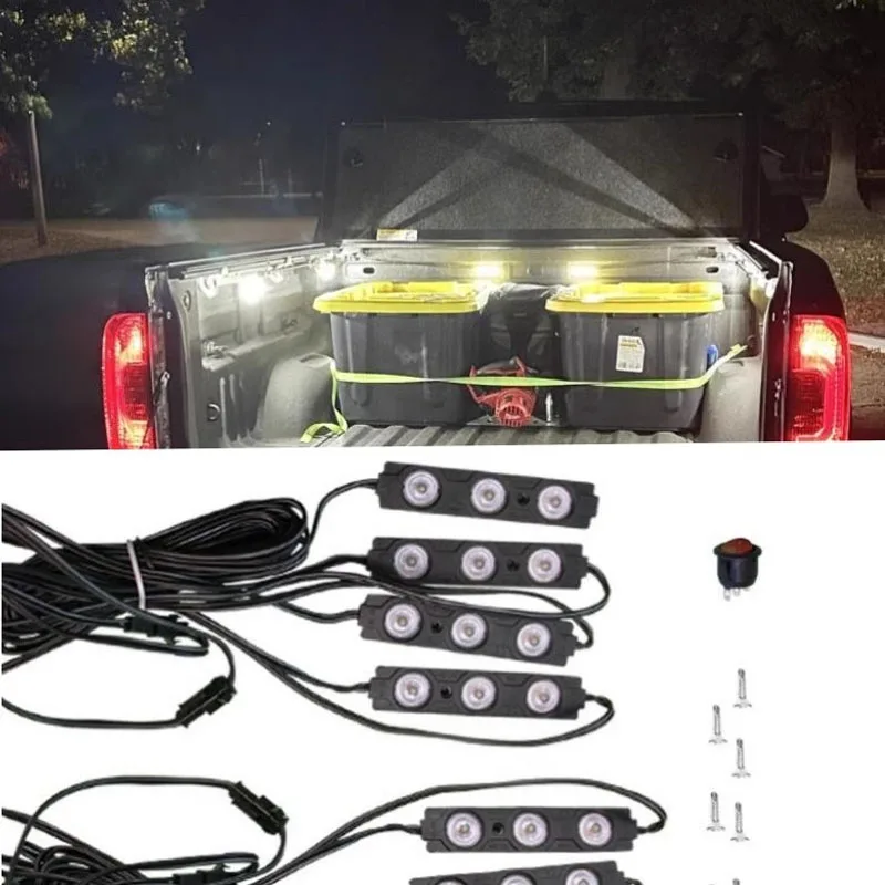 For BYD Shark 2025 Tail Box LED Lighting Kit with Switch - Easy Installation Auto Accessory