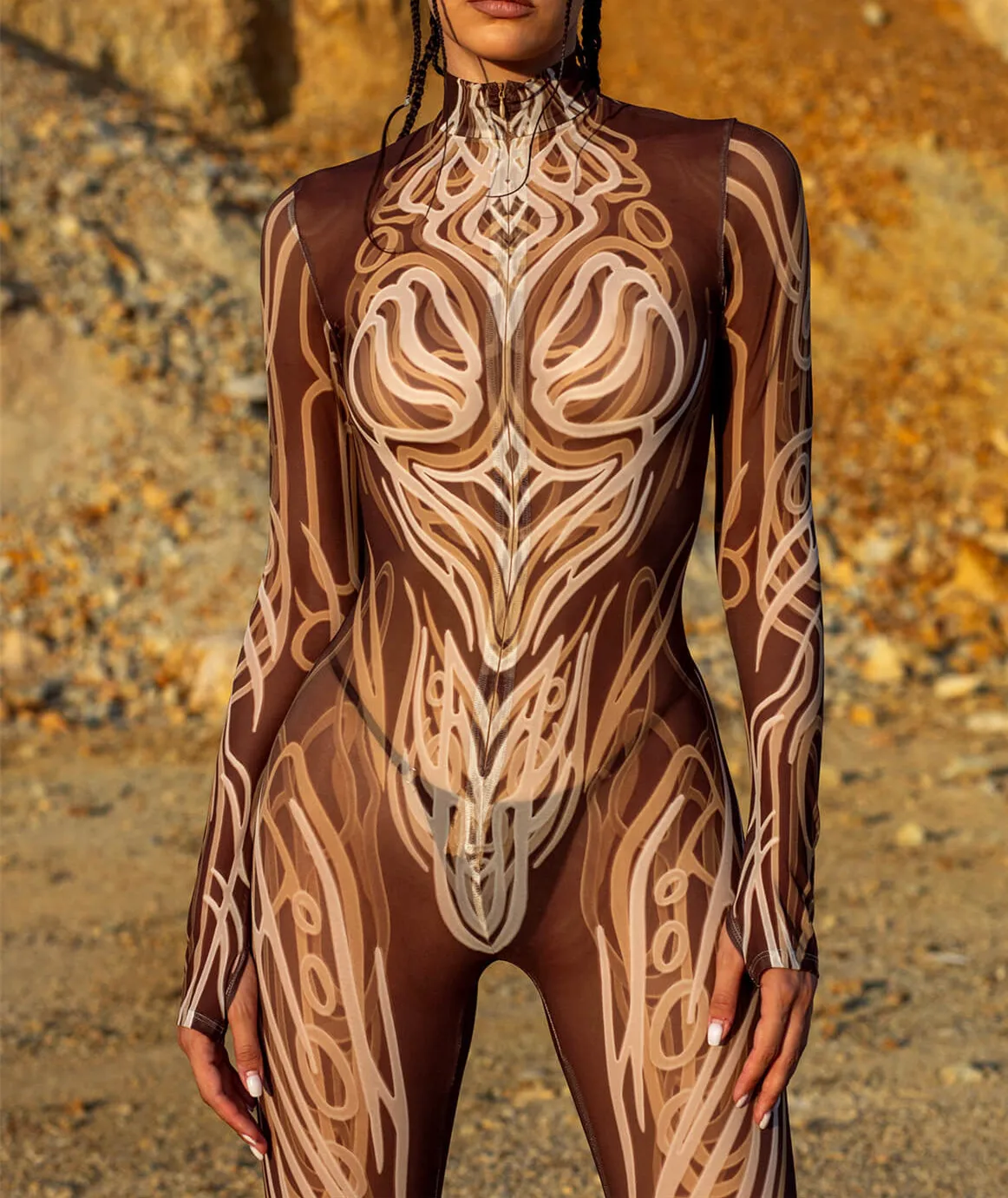Bunte Punk-Regenbogen-Bodysuits für Halloween, Feiertagspartys, Cosplay, Elastisches Kostüm, Jumpsuit, Romper, Damen-Aerial-Yoga-Anzug, Zentai – Detail 19