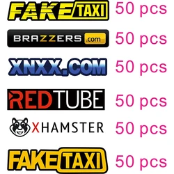 10cm Car Decals 50 Pcs Cover Scratches Motorcycle Label Stickers Decoration Accessories Custom PVC Personality,