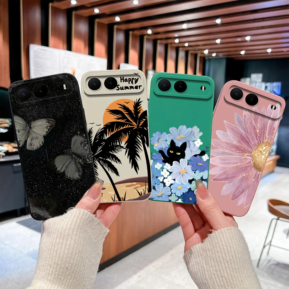 For Tecno Spark Go 2025 / Infinix Hot 60i 5G Phone Case Funny Cat Soft Silicone Cover For Infinix Hot60i 5G TecnoSpark GO Funda