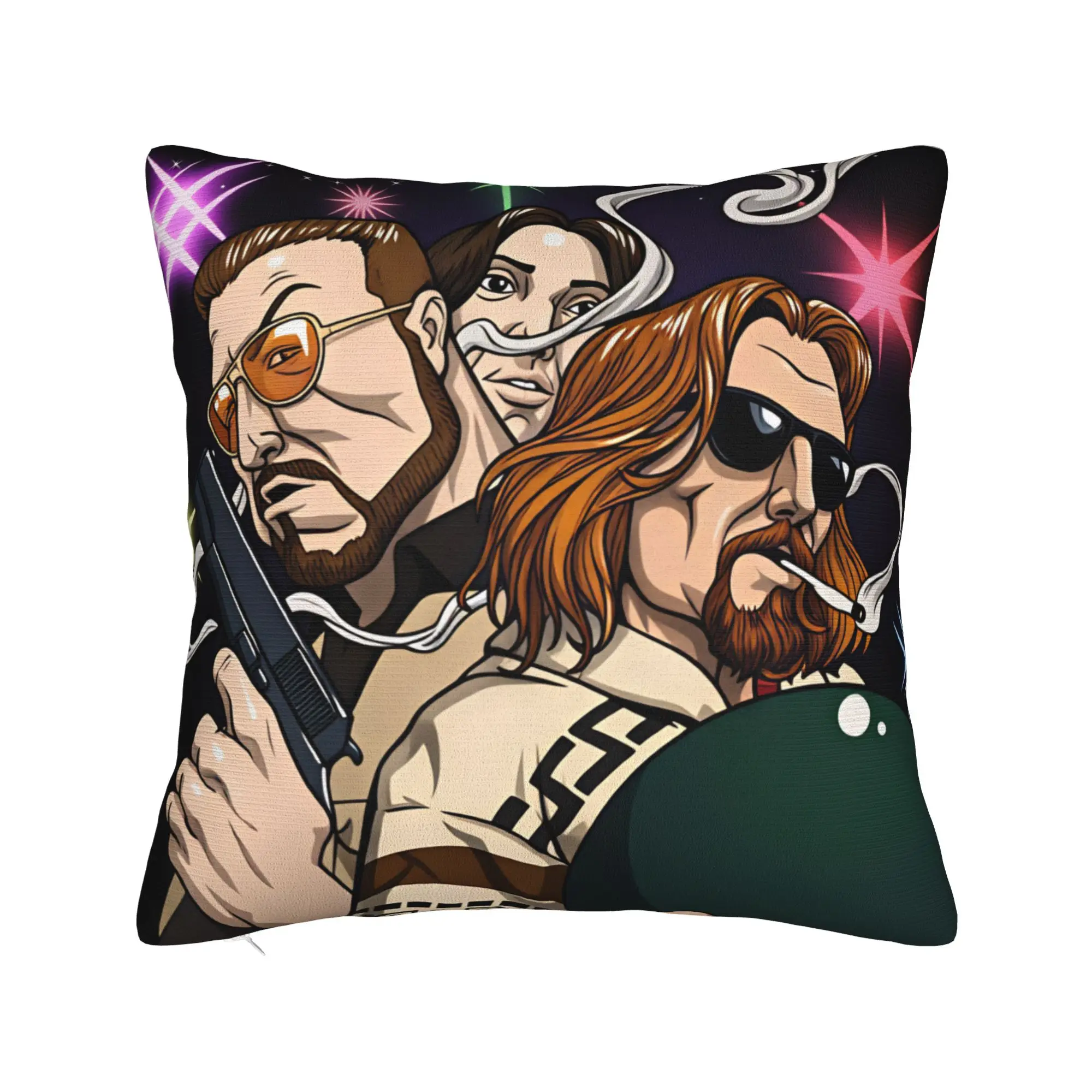 The Dude Big Lebowski ( Pillow Case  Kawaii Pillow Cover Comfy Pillowcases For Sofa Car Home Decor