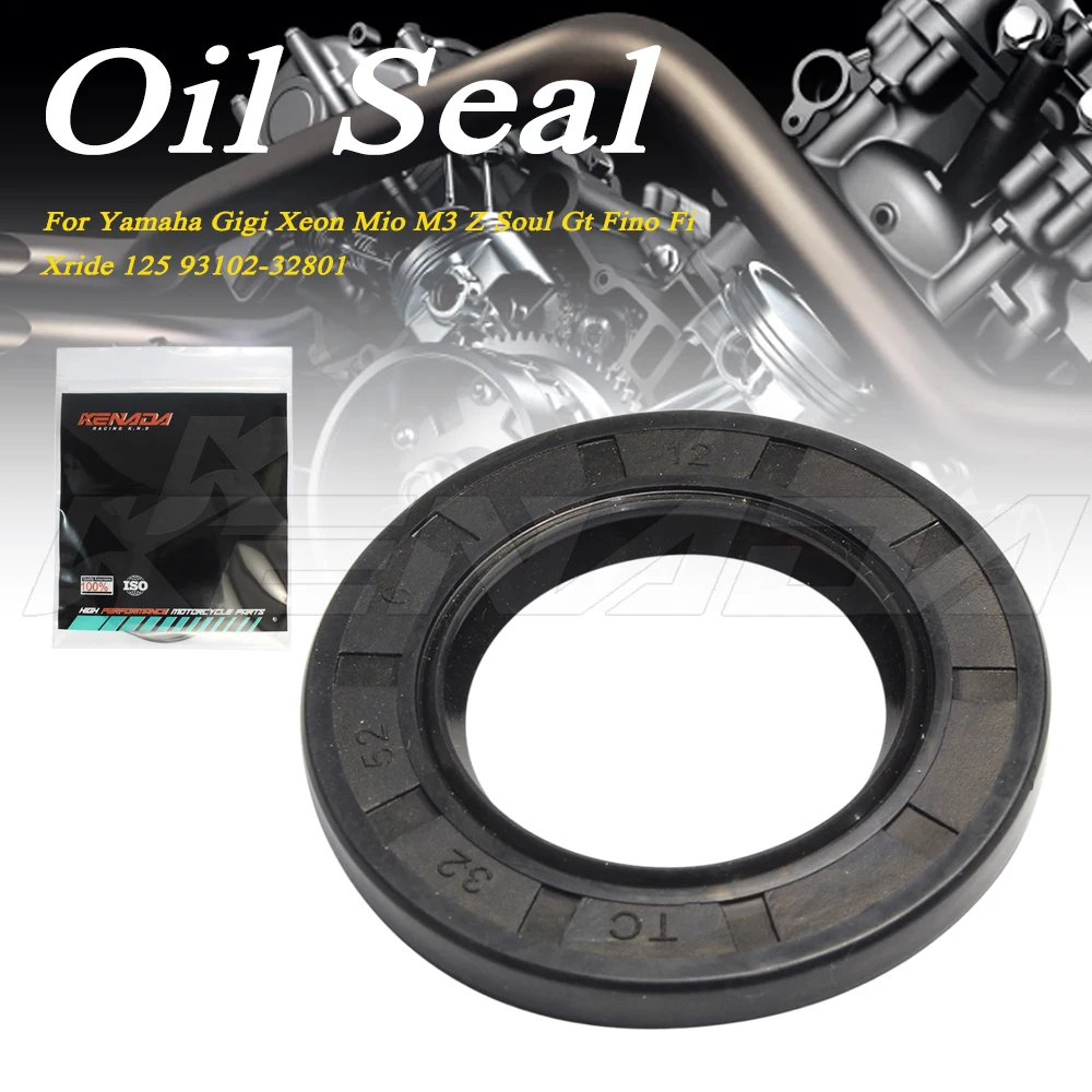 

Axle Drive Oil Seal For Yamaha Gigi Xeon Mio M3 Z Soul Gt Fino Fi Xride 125 93102-32801