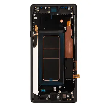 Dotykový AMOLED LCD displej s rámečkem pro Samsung Note 9, 6,4 palce, SM-N960F, SM-N9600, se zadním sklem 12 nejlepší prodej displej sm n9600 - №5