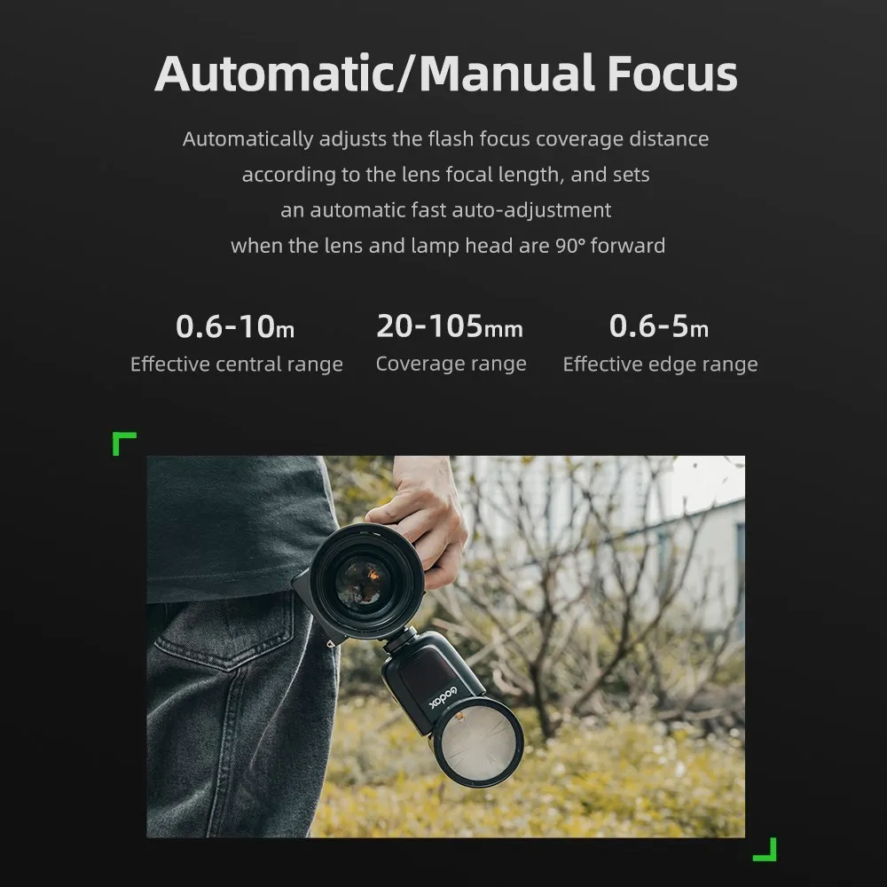 Godox V1 TTL HSS 1/8000s Speedlite Flash V1C V1N V1S V1F V1O لكانون نيكون لسوني فوجي أوليمبوس