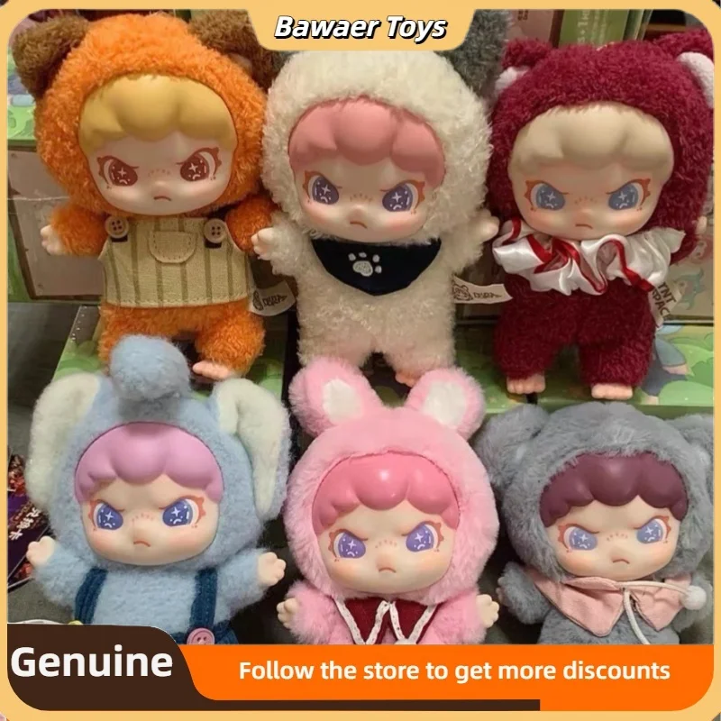 

Genuine Dora Vinyl Furry Animal Series Anime Enamel Figurine Cute Emotional Healing Cute Doll Bag Pendant Doll Birthday Toy Gift