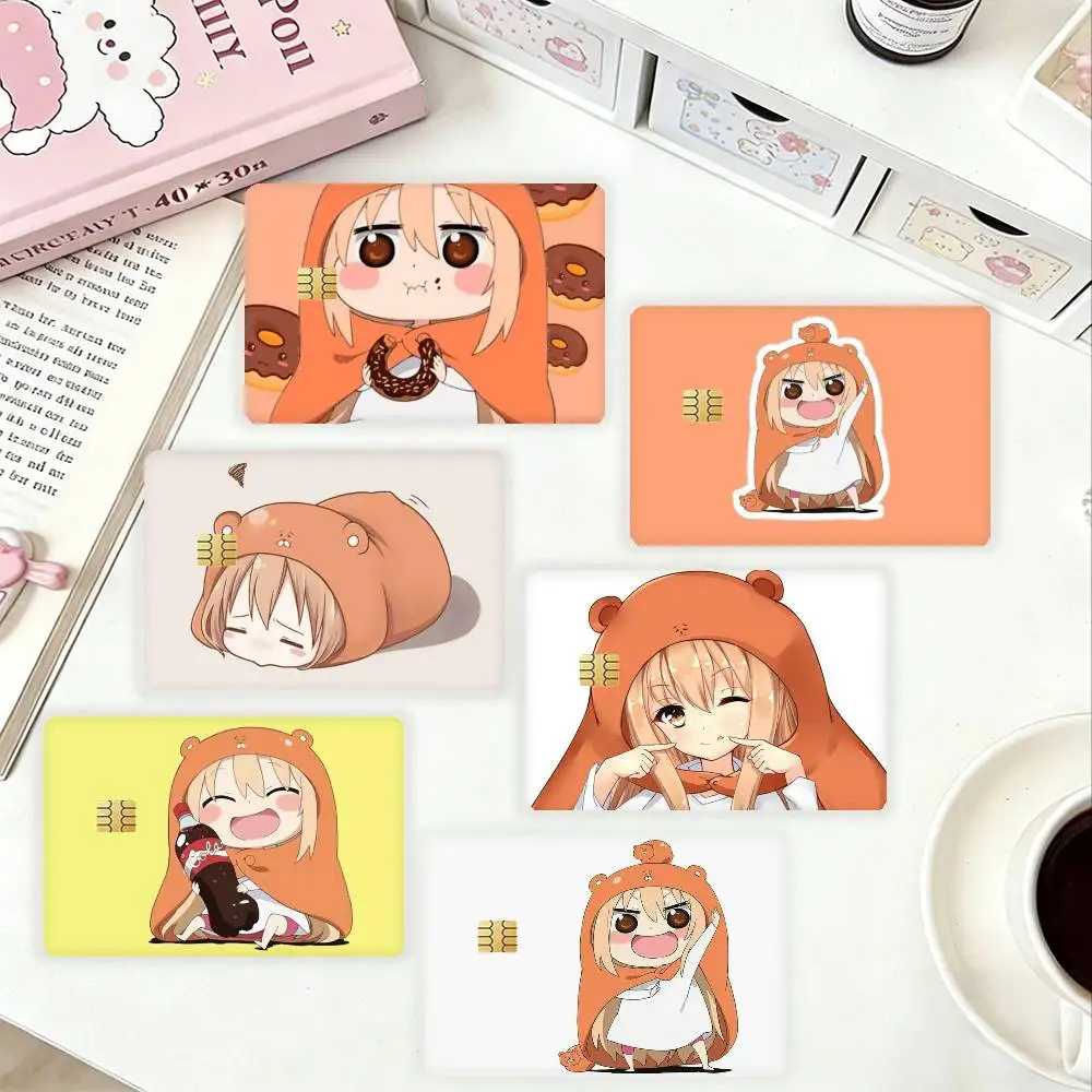 

Himouto umaru chan HD Waterproof Card Skins Protective Stickers for Credit Bank Game Cards