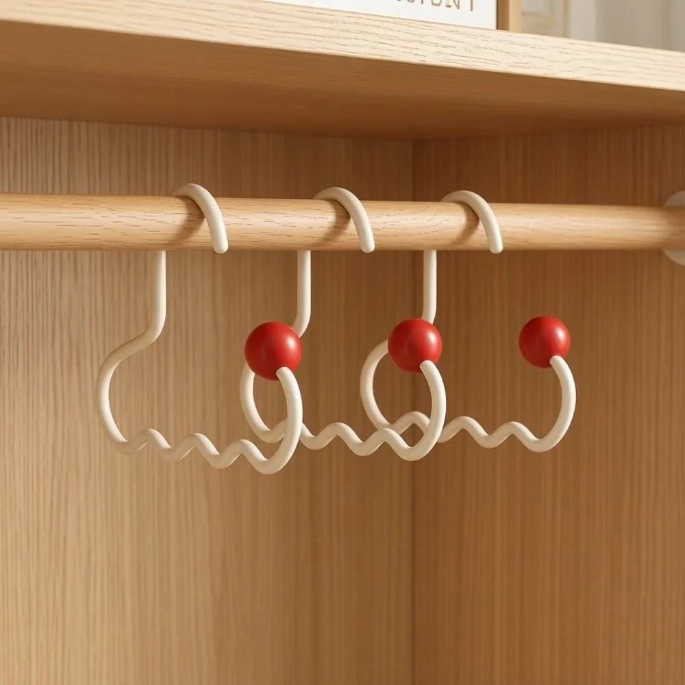 Iron Hat Hook Non-marking Non-slip Scarf Towel Tie Hanging Rack Bra Organizers Dopamine Baseball Cap Holder
