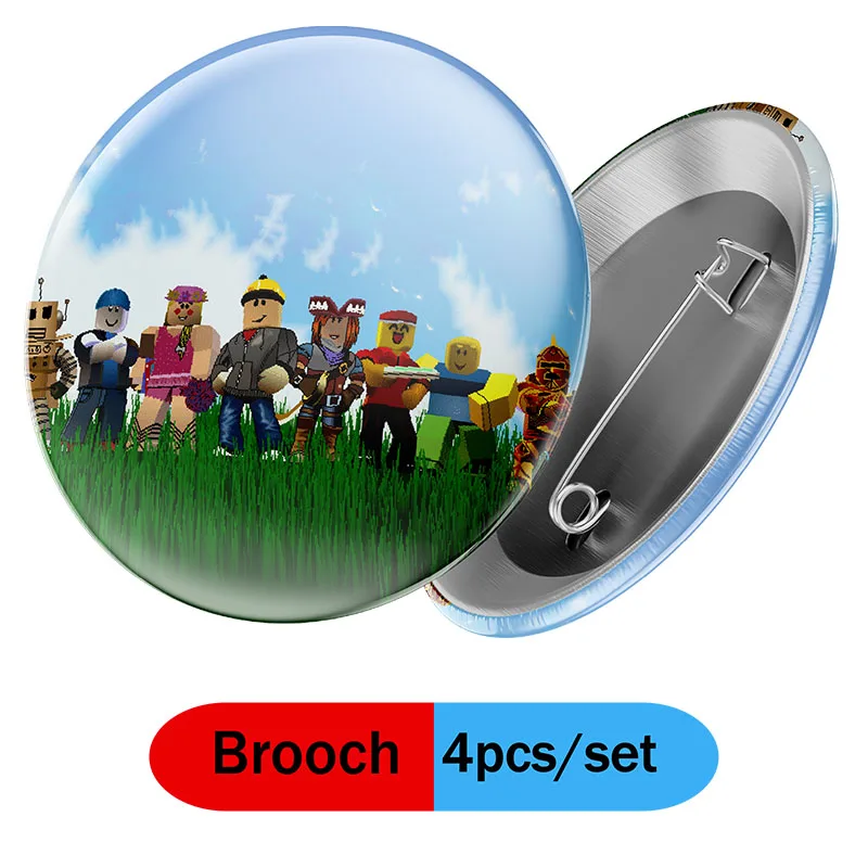 Roblox Thema Geburtstags feier Pappbecher Teller Dekoration für Kinder Spielzeug Geschenk verpackung Banner Waben Tattoo Aufkleber Lieferungen – Detail 3