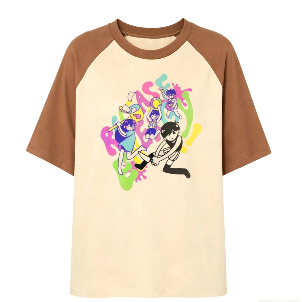 Omori t-shirt teen Psychedelic scene  harajuku graphic streetwear tshirt funny alternative  streetwear cheap goth