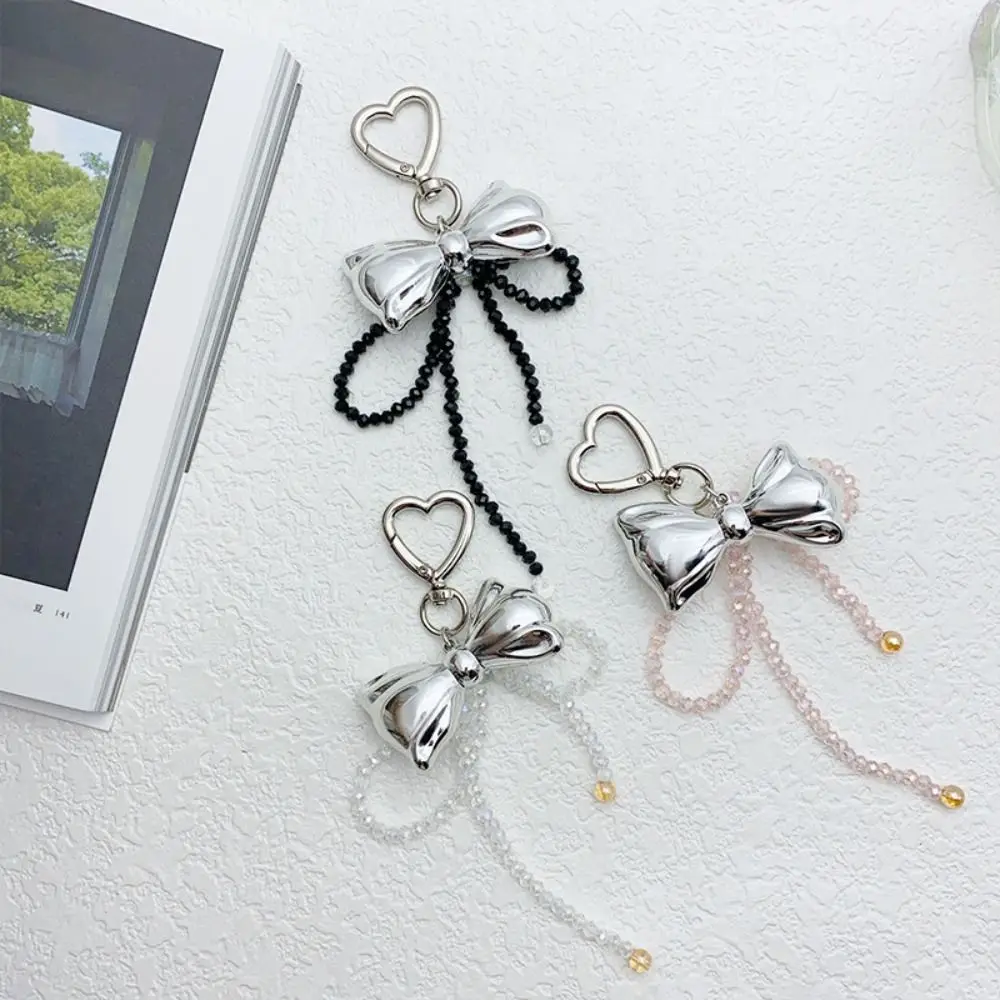 

Korean Style Earphone Bow Bag Pendant Y2k Bowknot Bag Keychain Hanging Decoration