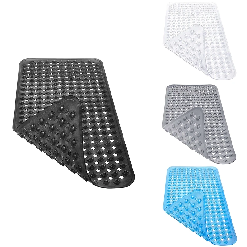 Bath Mat [88X40 Cm] Odourless ,Non-Slip Bath Mat With Lots Of Extra Suction Cups And Non-Slip Structure