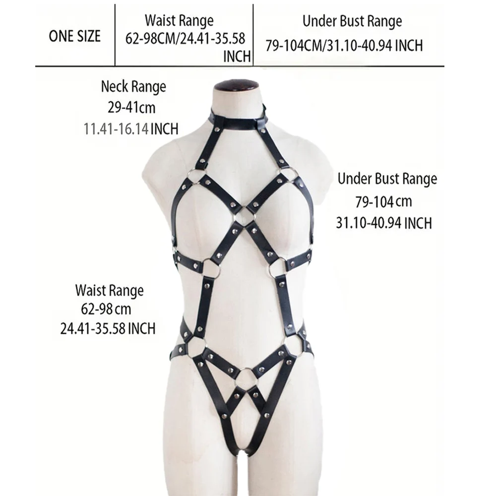 제한 하네스 여성 섹스 본디지 페티쉬 BDSM 장난감 섹시한 가죽 하네스 에로틱 섹스 유혹 스트랩 커플을위한 섹스 토이
