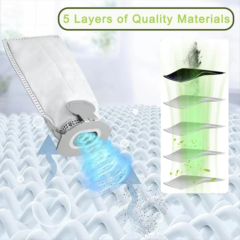 Untuk Vorwerk Kobold VK7 FP7 Tas Penyedot Debu Tas Filter Premium