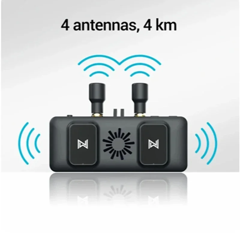 

WalkSnail Avatar VRX 1080P/60FPS 4KM Range - Compatible with Avatar HD Kit V2/V3 & PRO Kit for FPV Freestyle Drones DIY Parts