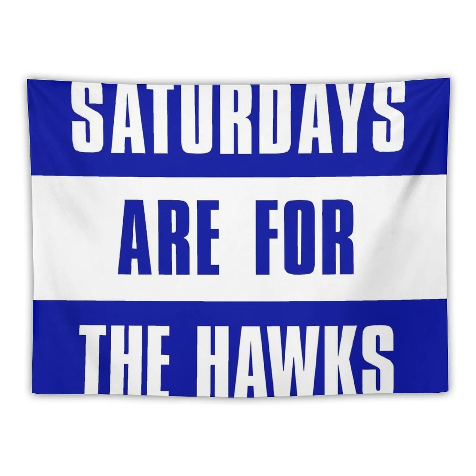 

Saturdays are for The Hawks, Rockhurst University Tapestry Bedrooms Decor Bedroom Decor Room Decoration