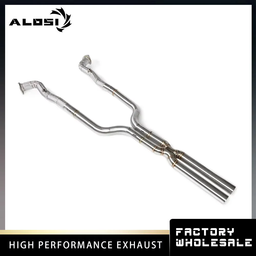 Exhaust Down Pipe For Maserati Gran Turismo/GT 4.2/4.7 2008-2023 High Performance Exhaust Modification Perfect Installation