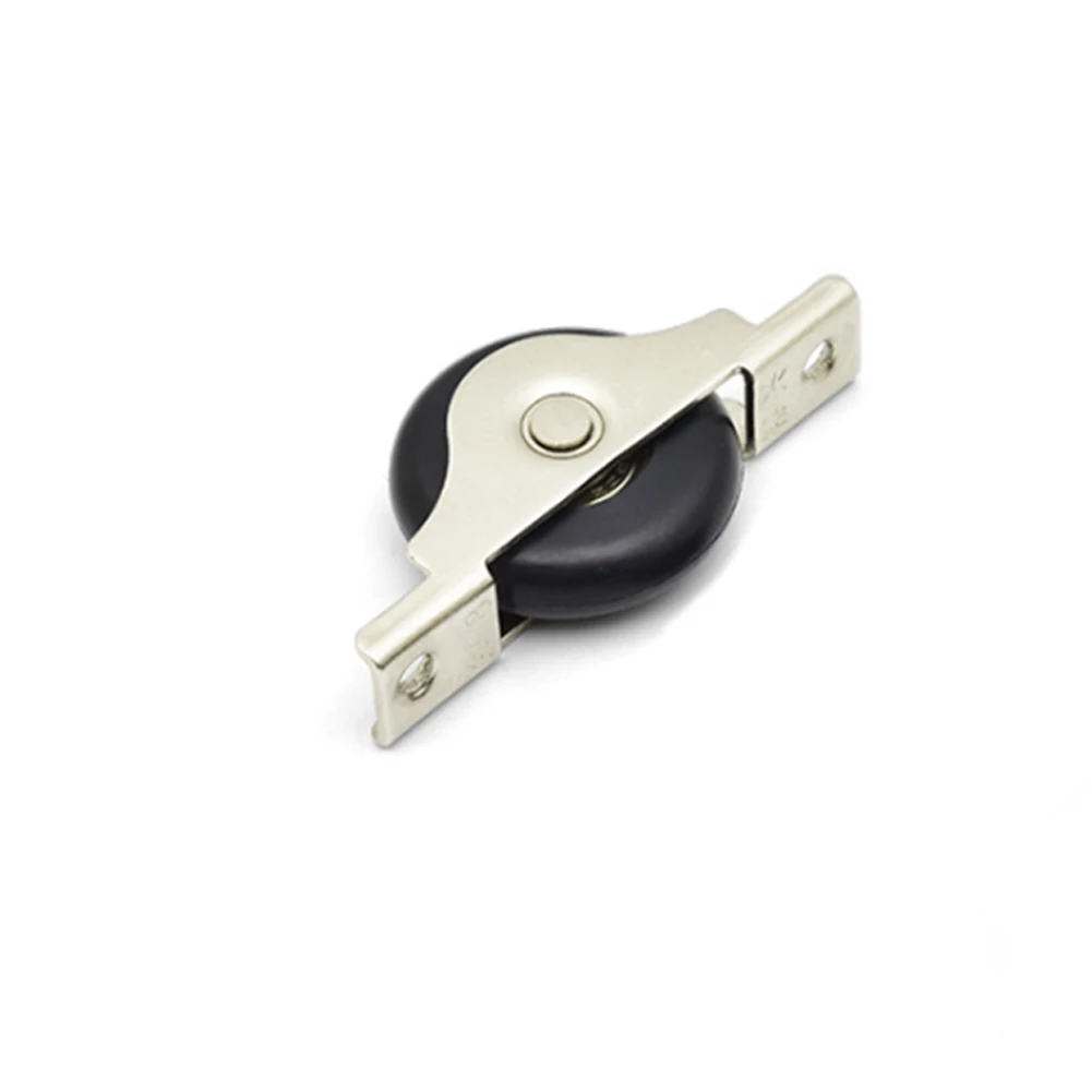 Nylon Wheel Pulley Wheel Nylon Footstools Wheel Kitchen Roller Wardrobe Black Bookshelves Wheel Cabinets Crates Wheel Size 30mm