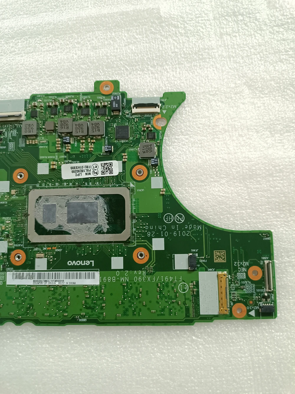 Imagem -03 - Laptop Motherboard para Lenovo Thinkpad X390 T490s Nm-b891 i5 i7 Cpu 8ª Geração 16gb 8gb Ram 100 Testado ok