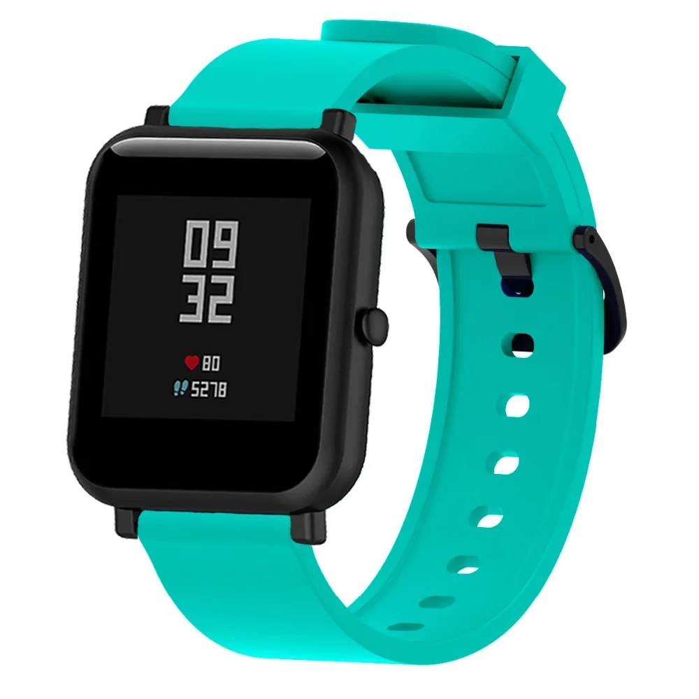 FIFATA Molle Del Silicone Astuto Della Vigilanza Del Wristband Per Huami Amazfit Bip/GTS/Polar Accendere/Garmin Vivoactive 3 Orologio 20 MILLIMETRI Replacment Fascia