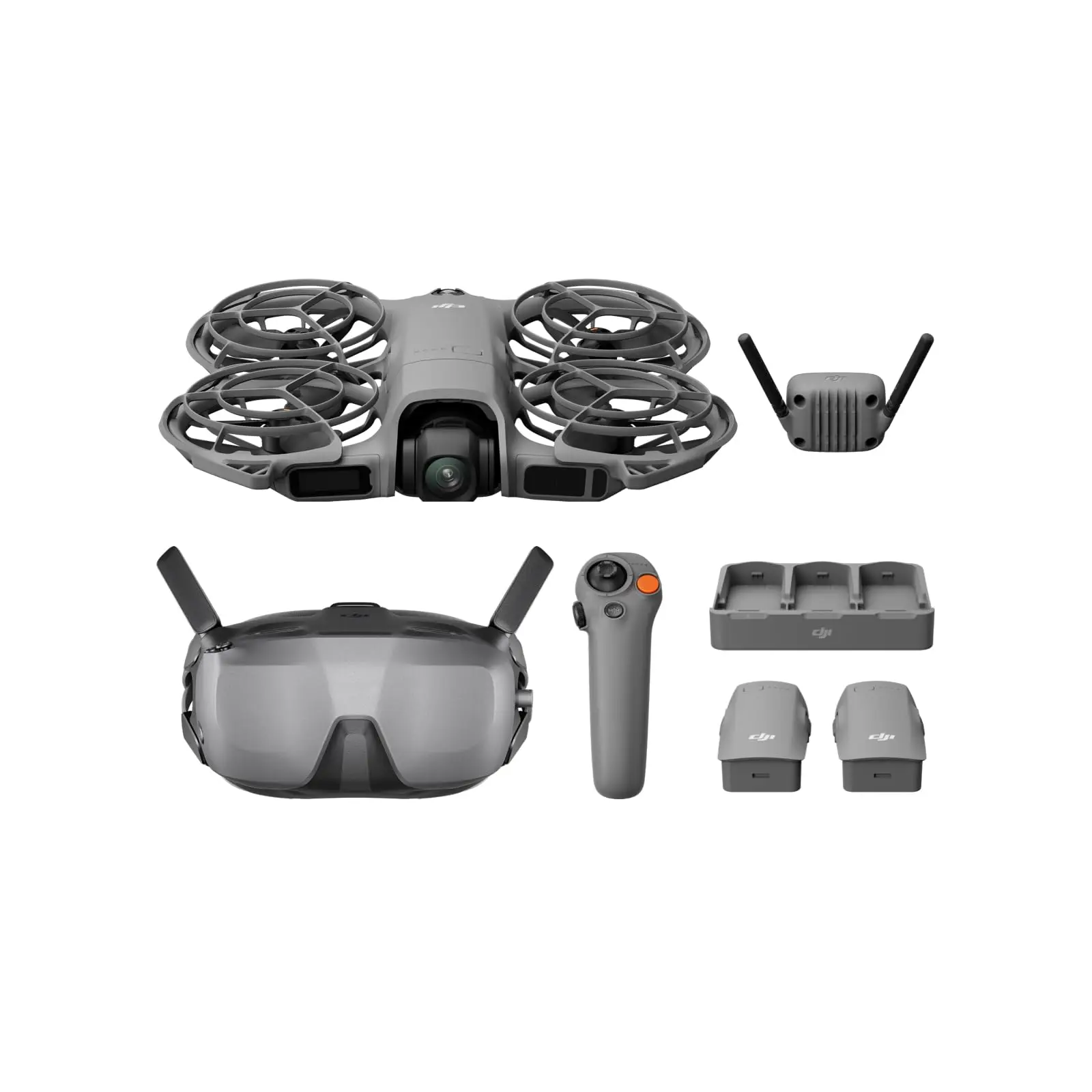 DJI Neo 2 Motion Fly More Combo Camera Drones Kameradrohnen 4K Hochwertige Bildgebung 1/2-Zoll-CMOS-Sensor 4K/60fps Video und 4K/100fps Zeitlupe Einfach für Anfänger