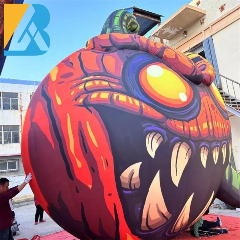 Monstro De Abóbora Inflável Gigante Para Decorações De Halloween, Exibir Brinquedos, Alta Qualidade