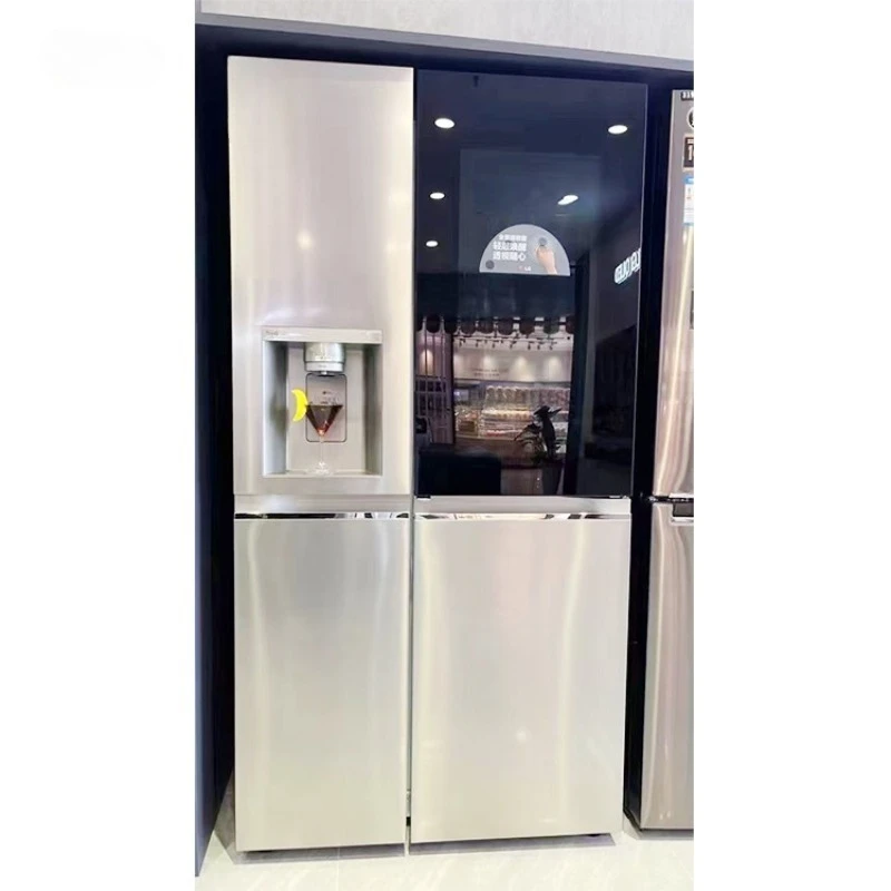 Air-cooled and frost-free refrigerator with ice-making function