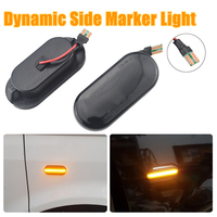 Side Marker Led Dynamic Turn Signal Light Indicator Blinker For Ford C-Max Fiesta Focus MK2 Fusion Galaxy For VW Polo new