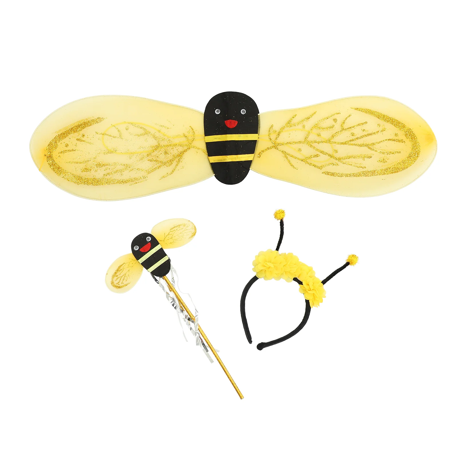 Hair Accessories Bee Wings Child Decoration Toy Plastic Suits Performance Costume