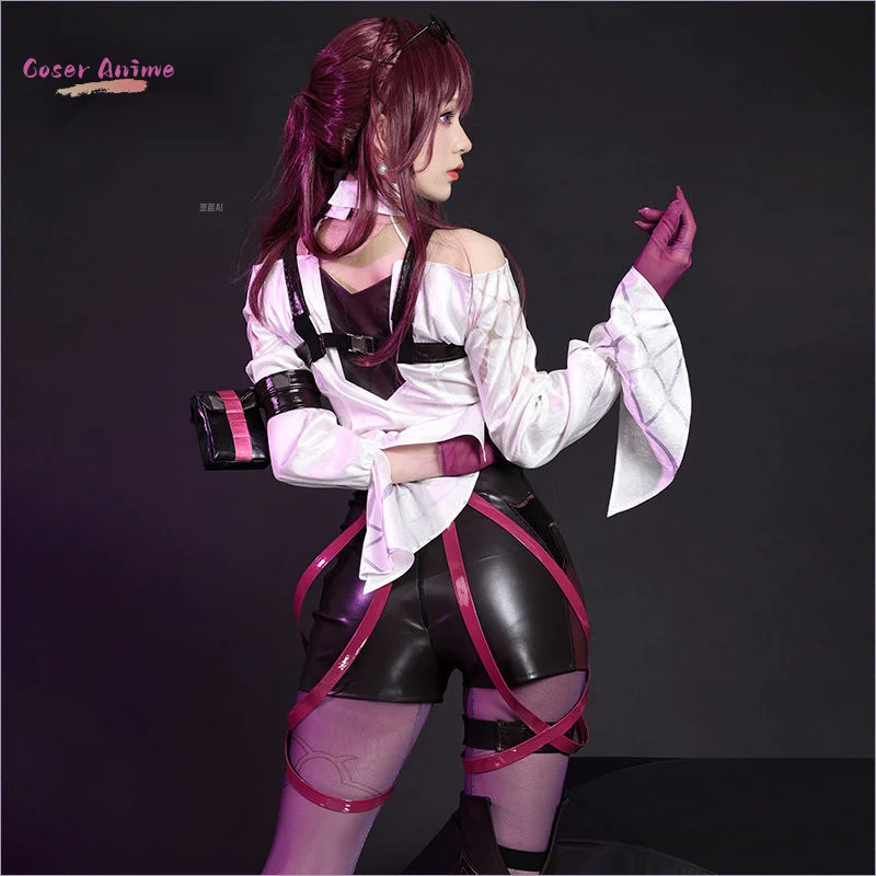 【Coser】Game Honkai: Star Rail Kafka أزياء تنكرية موحدة لحفلات الهالوين وحفلات الكرنفال وعيد الميلاد وملابس الأدوار