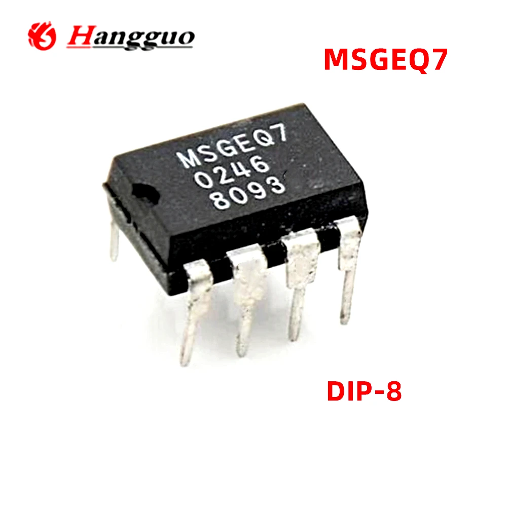 5PCS/Lot Original MSGEQ7 DIP-8 MSGE07 For  Audio Analyzer IC Chip