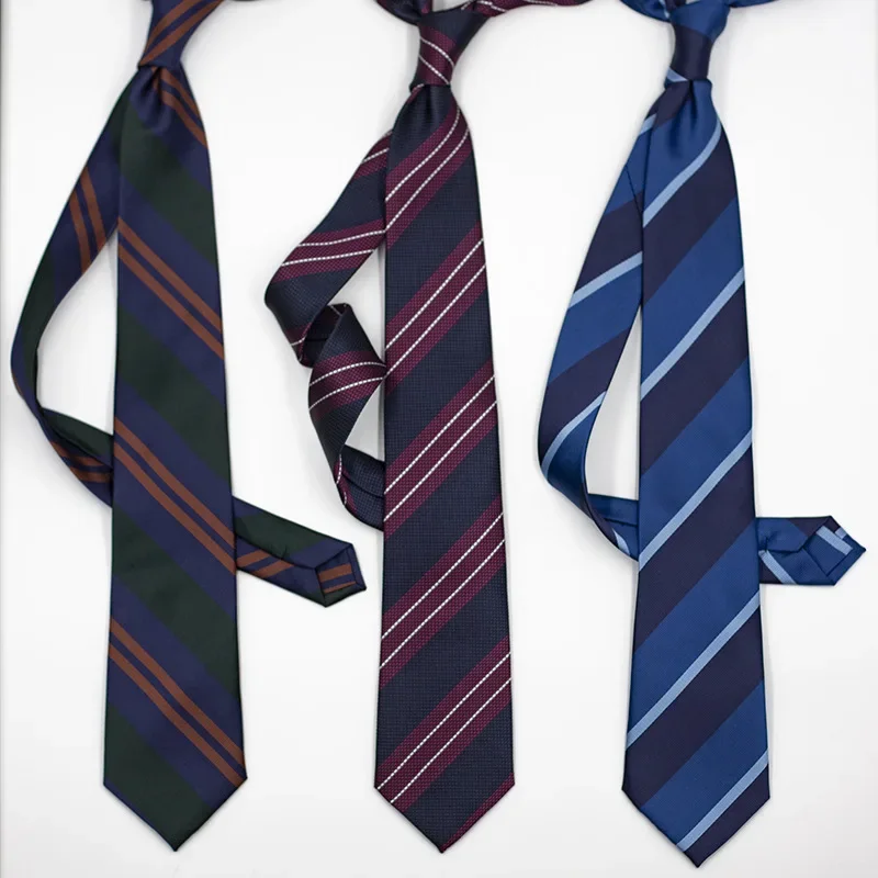 Classic contrasting twill tie, men's Italian style tie, business dress tie in stock