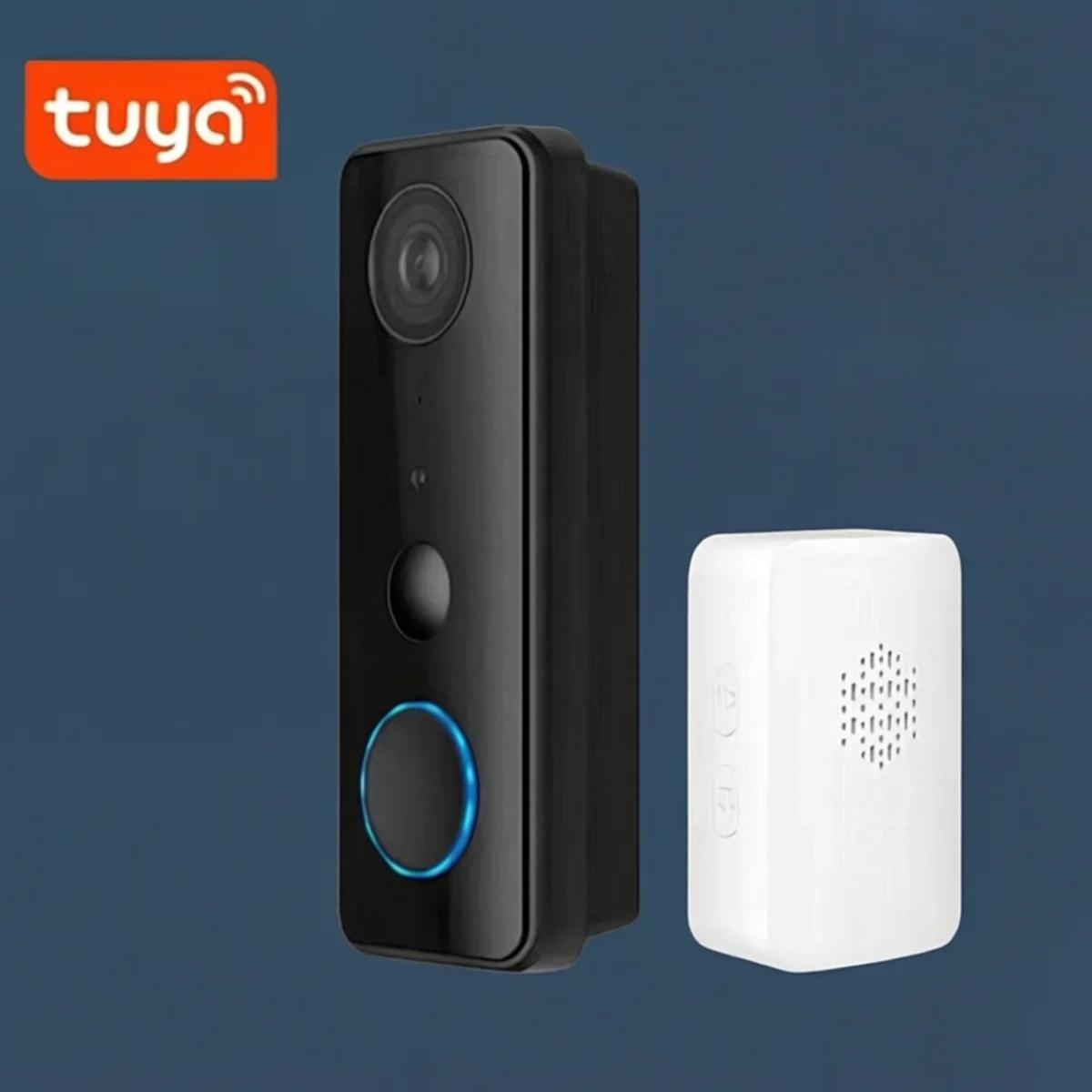 3MP 1296P Tuya APP Low Comsunption WIFI IP Doorbell Intercom Long Time Standby Visual Door Viewer With Chime Video Door Phone