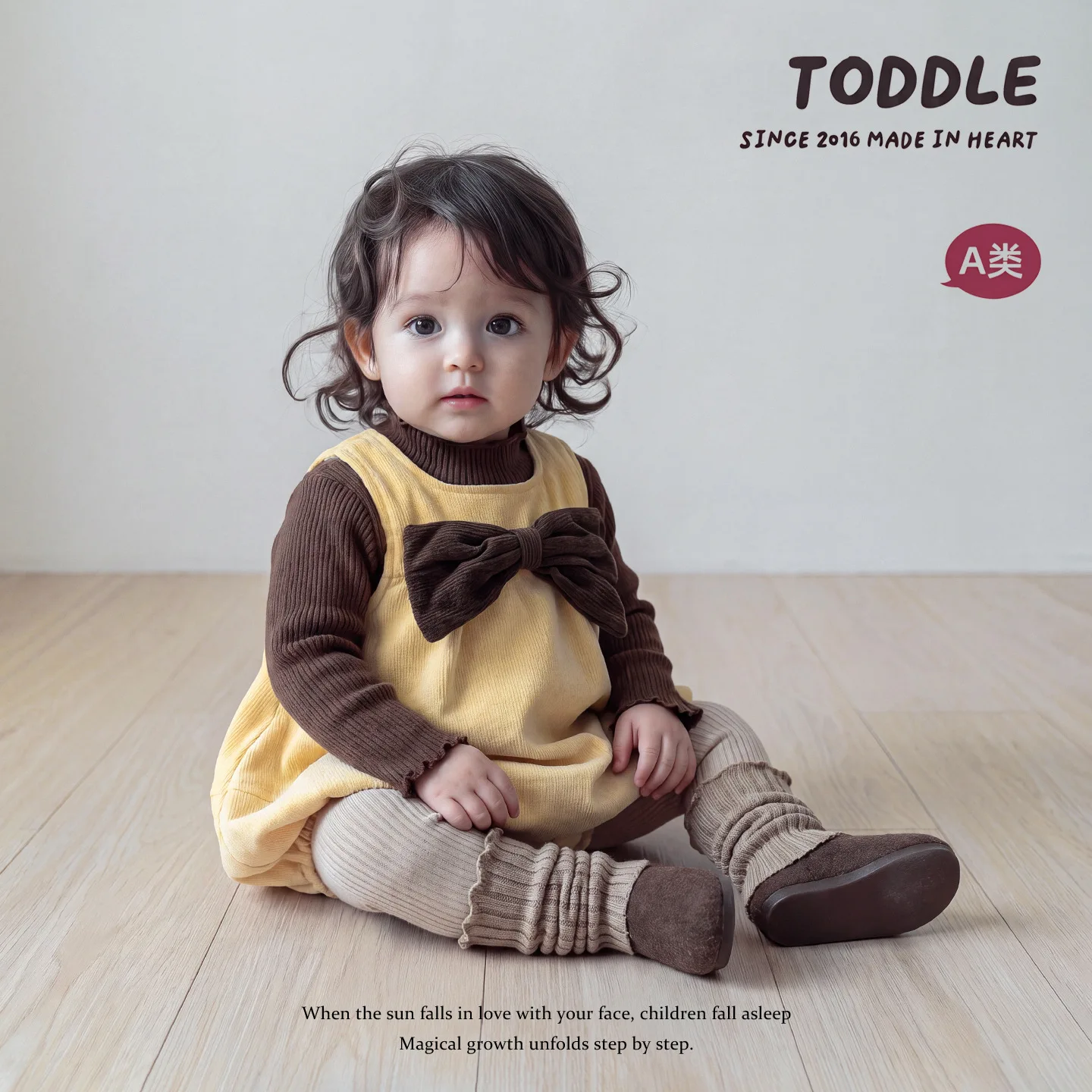 2026 New Winter Girls Vintage 3Pcs Set | Bow Jumper Dress + Fleece Sweater + Leggings | Warm Outfit