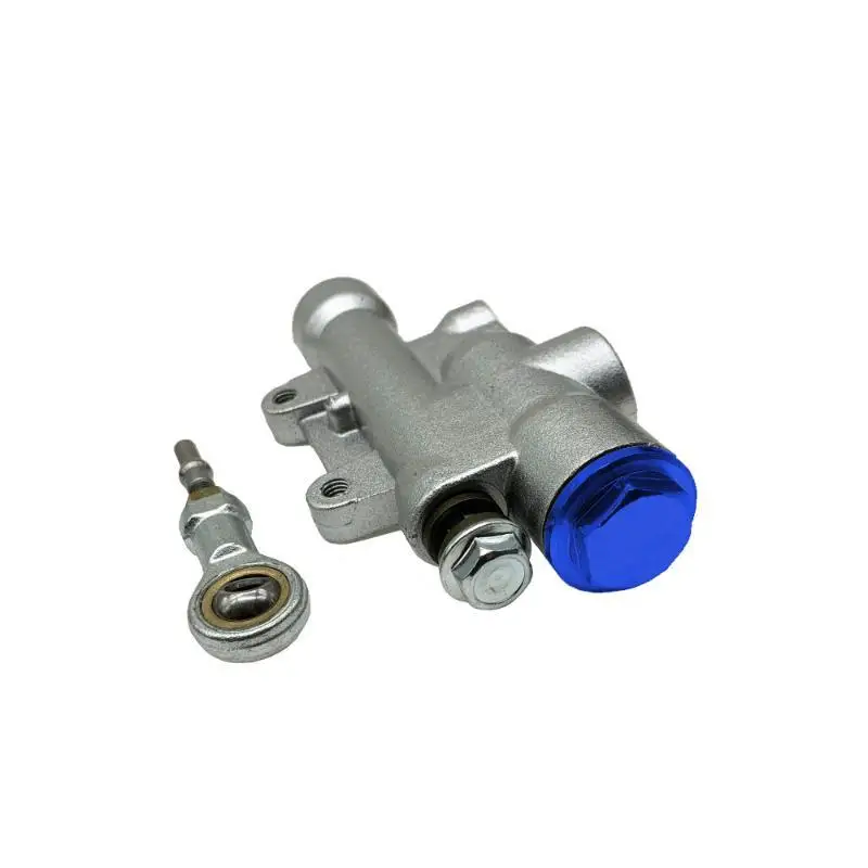 Motorcycle Rear Brake Master Cylinder Heavy Duty Weather Resistant Replacement Component for Dirt Bike ATV Motocross