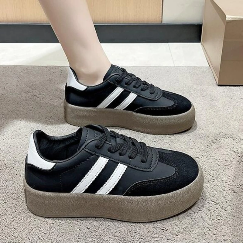 2024 Ladies Spring Autumn New Fashion Casual Shoes Outdoor Lace Up Sneakers for Women Female Comfortable Versatile Sport Shoes