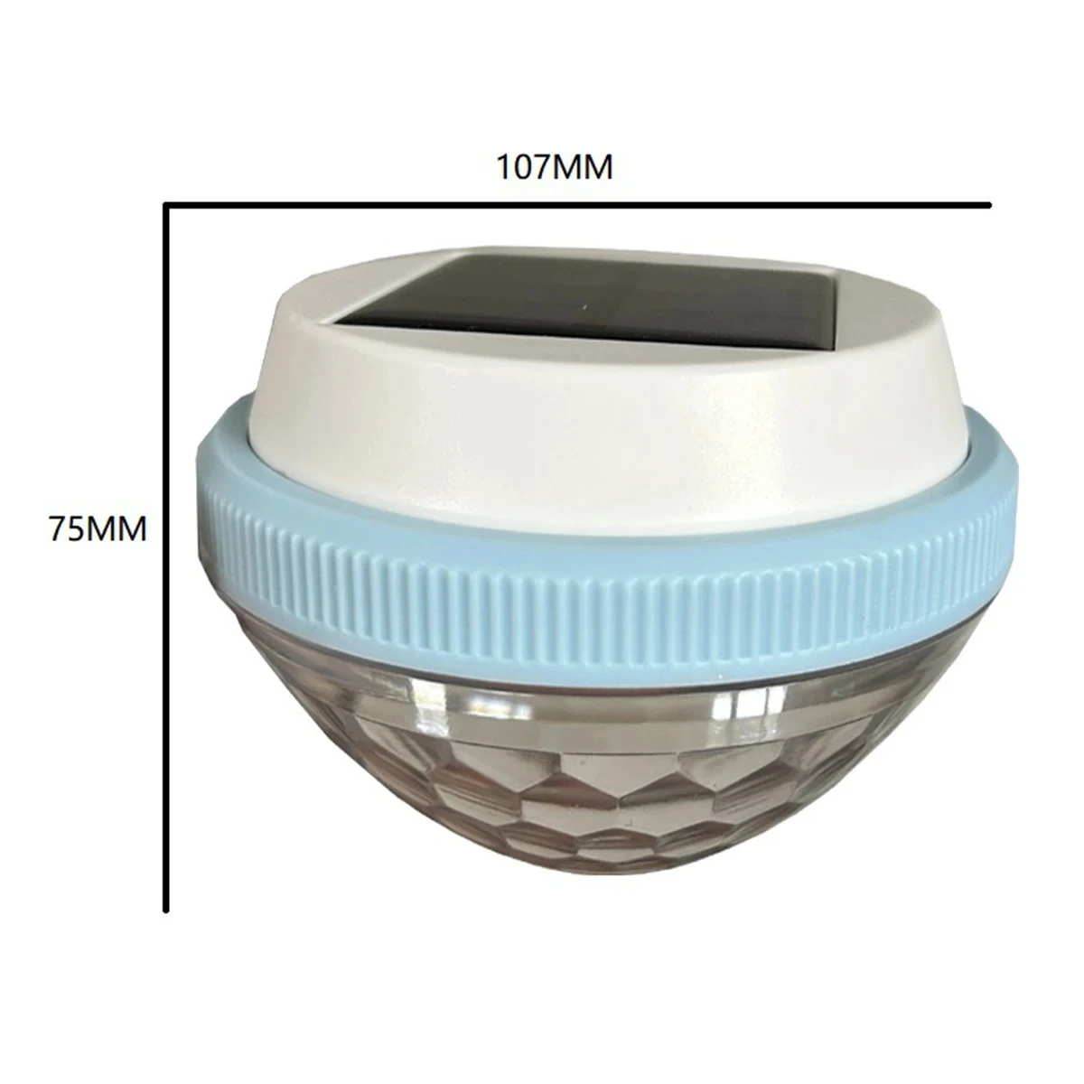 Solar Floating Pool Light Swimming Lights Lamps With Panel Outdoor Rechargeable Lamp Night Garden Decoration Waterproof Wall Led