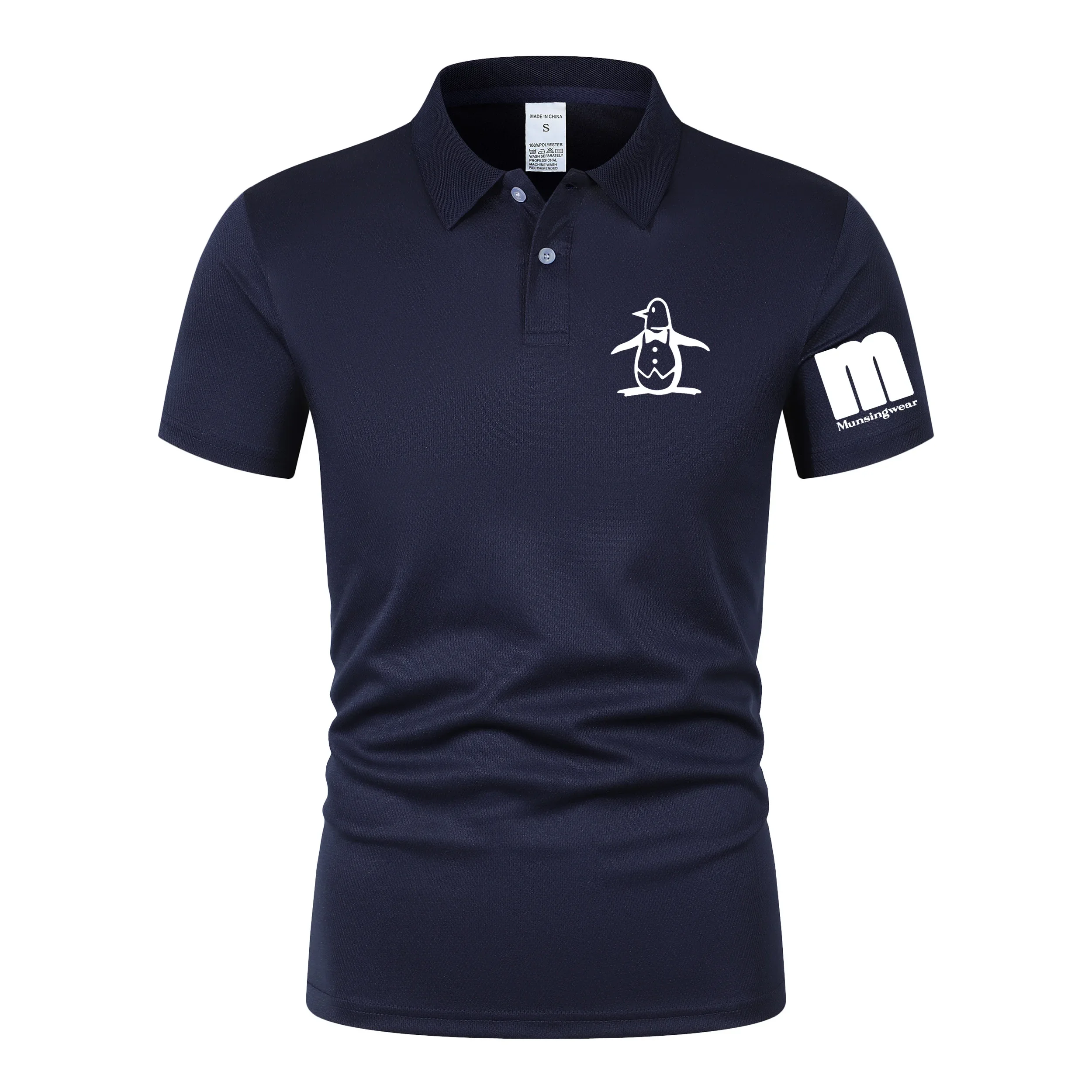 2026 New Men's Summer Short Sleeve Embroidered Collar T-shirt Lightweight Street Wear Casual Collar Design Retro Business T-shir