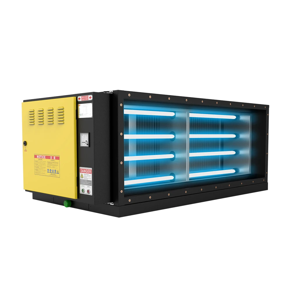 Aire purificado ESP Sistema de escape de cocina y aire fresco Colectores de niebla de aceite Precio Precipitador electrostático