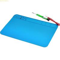 K1AE Insulation Pad Heat-Resistant Silicon Soldering Mat Work Pad Desk Platform