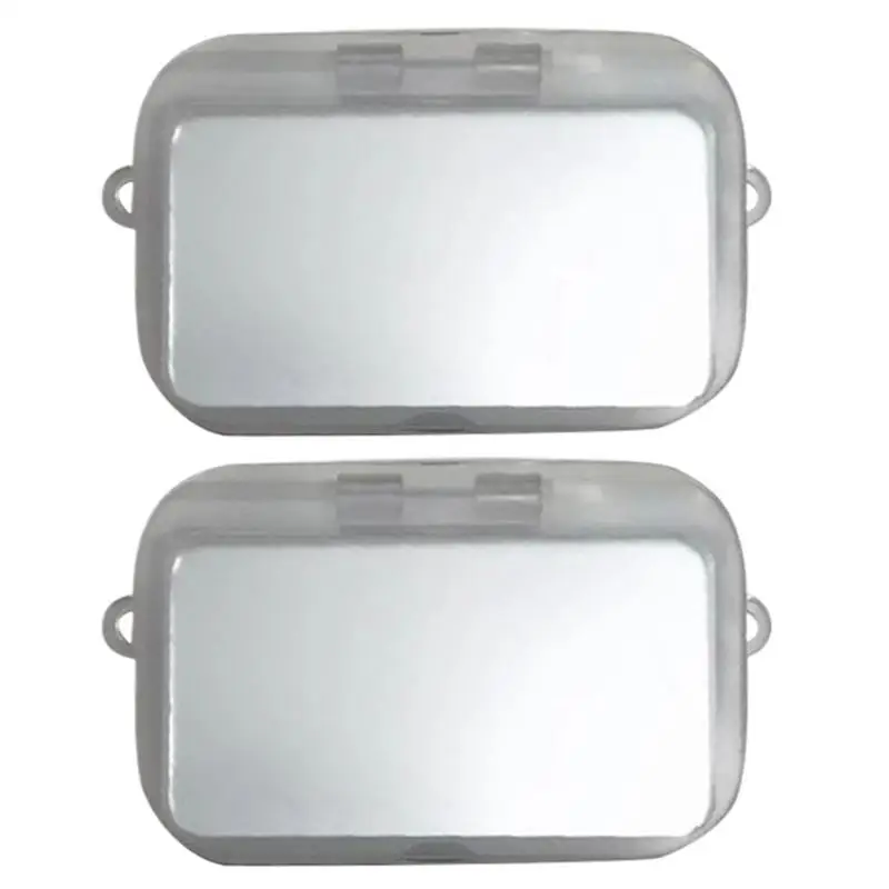 Mirrors For Phone Pack Of 2 Phone Clip Makeup Mirrors Selfie Reflector With Cover Cell Phone Mirrors Clip Selfie Mirrors For