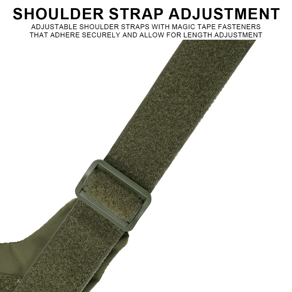 SINAIRSOFT Taktische Brustgurt-System MOLLE-Weste-Adapter für D3 SS MK Serie Airsoft Jagd Kampfausrüstung – Detail 8