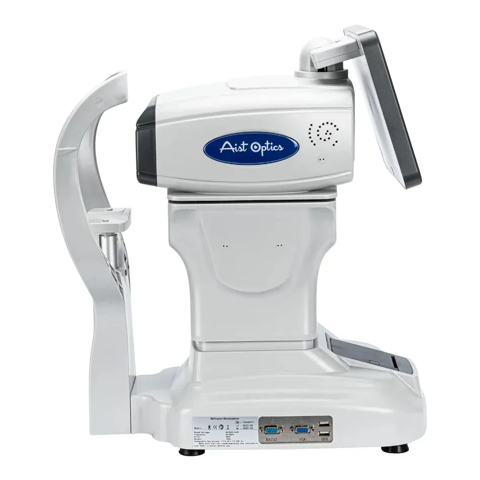 AIST The New Model Eye Autorefractometer with Keratometer Optical Instrument Auto Refractometer 8 Inch TFT Touch Screen ARK-1