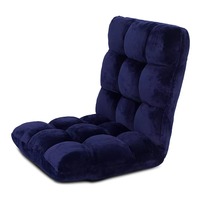 Modern design folding game sofa adjustable backrest thickened lazy recliner living room floor chair
