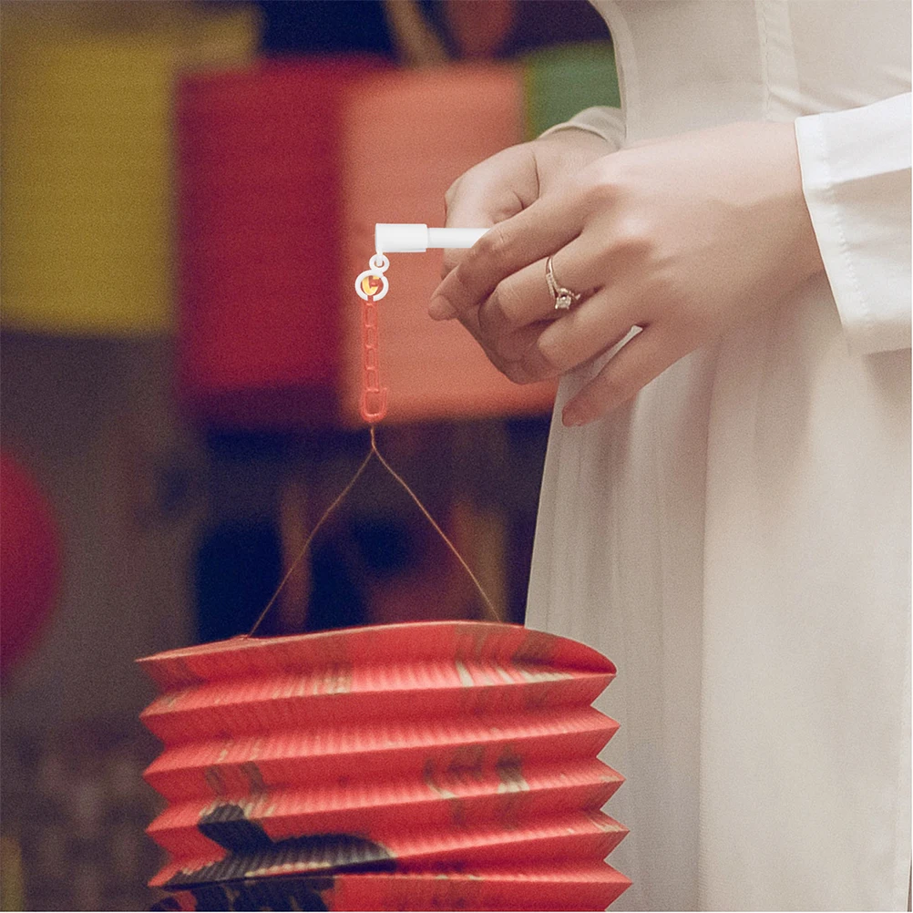 

6 Pcs Sticks Accessories for Paper Lanterns Making Festival Toys Plastic Handles Handheld Lantern Poles DIY Supplies