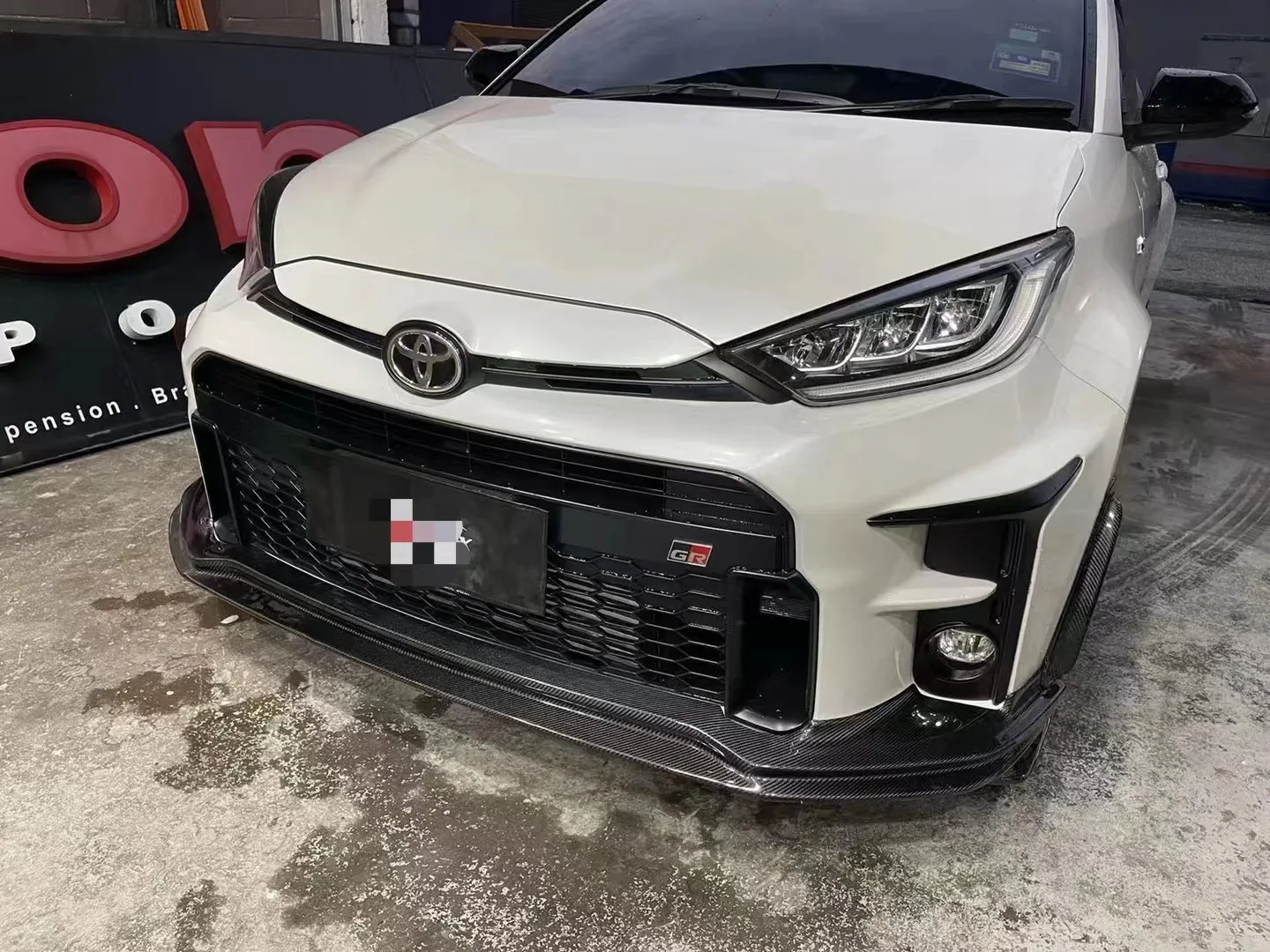 car part body kit for toyota GR Yaris for carbon fiber body kit