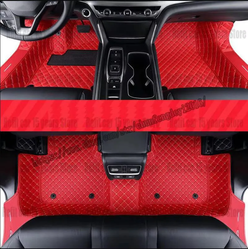 For Honda Accord 2018 2019 2020 2021 2022 Car Floor Mats Floor Liner Carpet All Weather Mats 1set car accessories